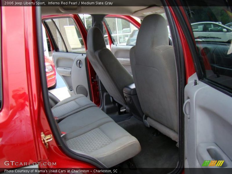 Inferno Red Pearl / Medium Slate Gray 2006 Jeep Liberty Sport