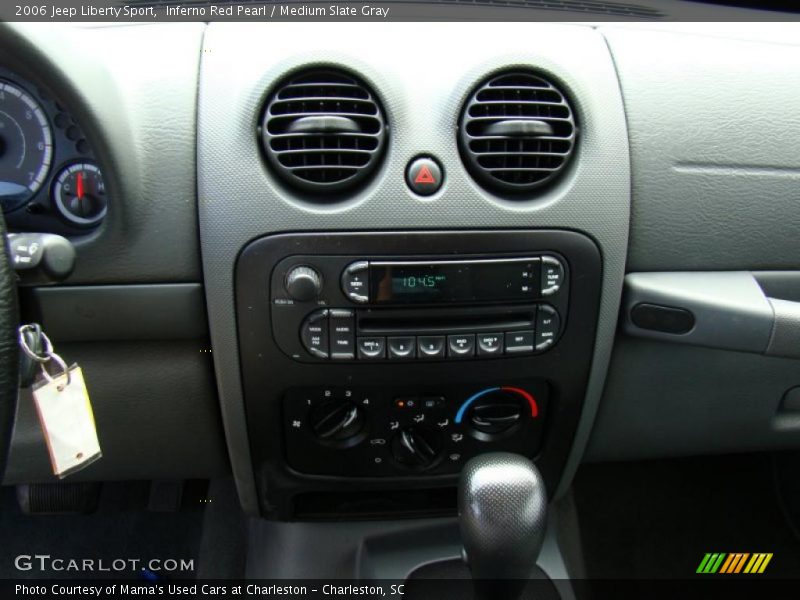 Inferno Red Pearl / Medium Slate Gray 2006 Jeep Liberty Sport