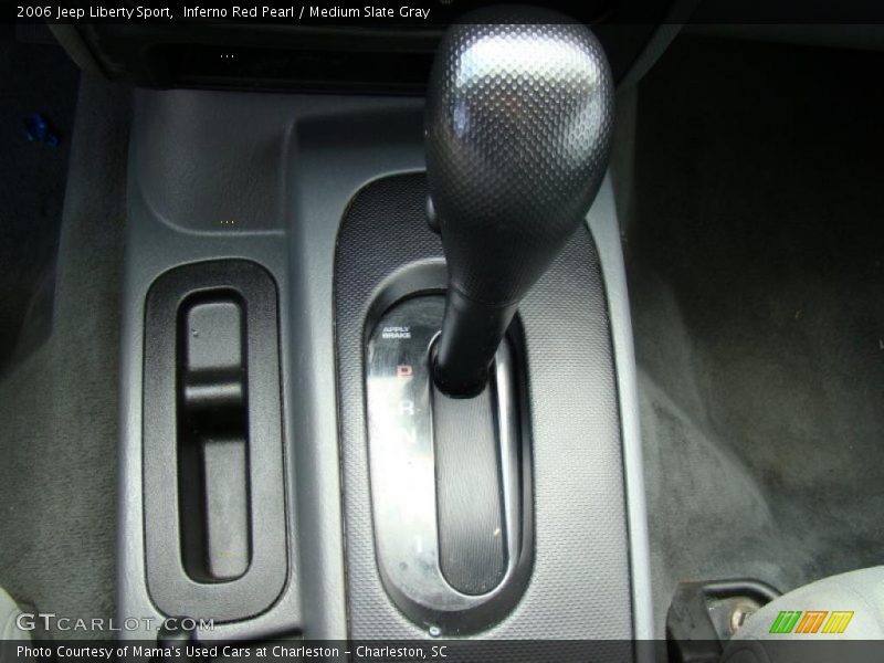 Inferno Red Pearl / Medium Slate Gray 2006 Jeep Liberty Sport