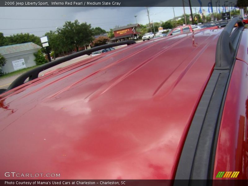 Inferno Red Pearl / Medium Slate Gray 2006 Jeep Liberty Sport