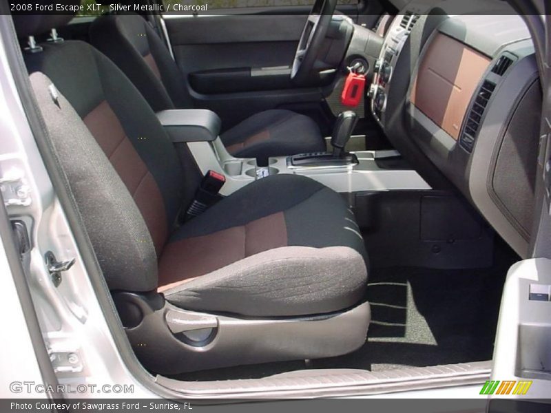 Silver Metallic / Charcoal 2008 Ford Escape XLT