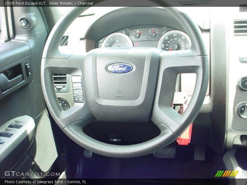 Silver Metallic / Charcoal 2008 Ford Escape XLT