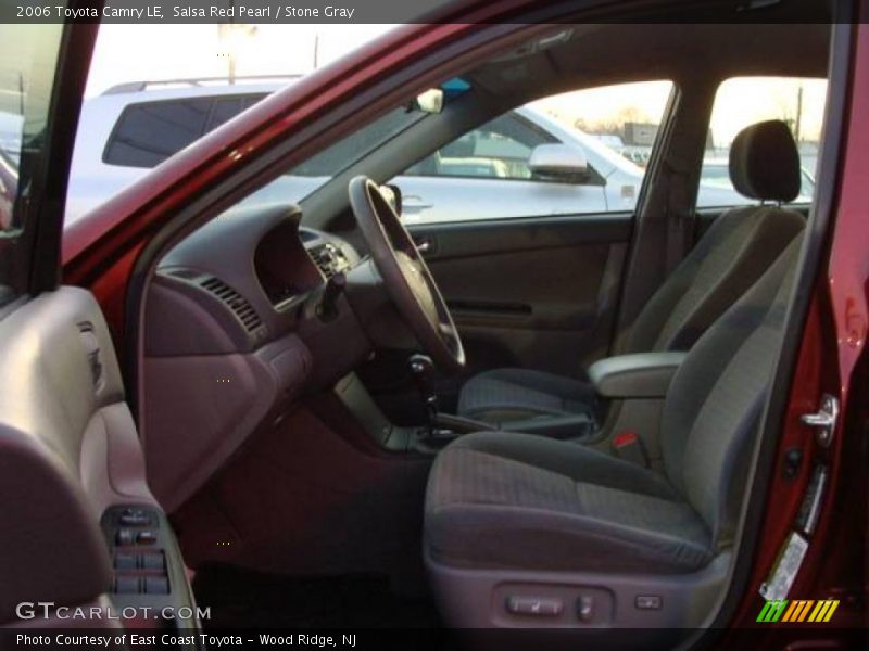 Salsa Red Pearl / Stone Gray 2006 Toyota Camry LE