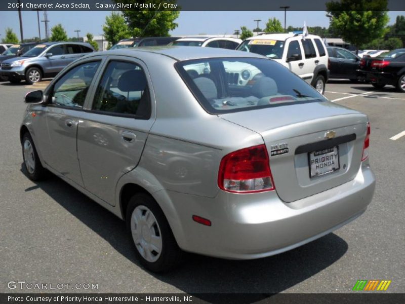 Galaxy Silver Metallic / Gray 2004 Chevrolet Aveo Sedan