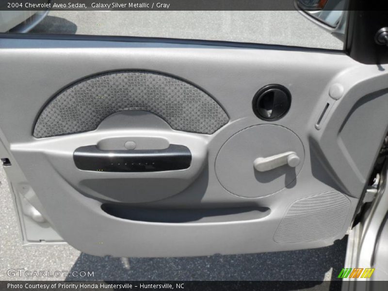 Galaxy Silver Metallic / Gray 2004 Chevrolet Aveo Sedan