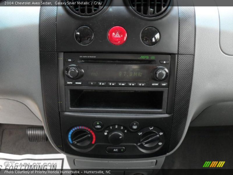 Galaxy Silver Metallic / Gray 2004 Chevrolet Aveo Sedan