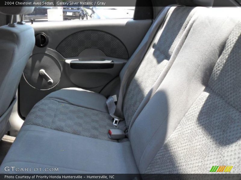 Galaxy Silver Metallic / Gray 2004 Chevrolet Aveo Sedan