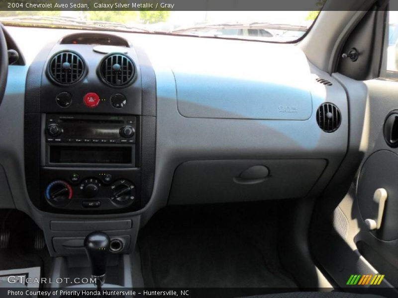 Galaxy Silver Metallic / Gray 2004 Chevrolet Aveo Sedan