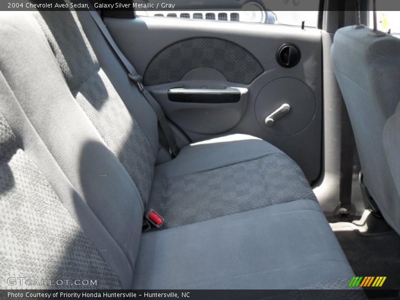 Galaxy Silver Metallic / Gray 2004 Chevrolet Aveo Sedan