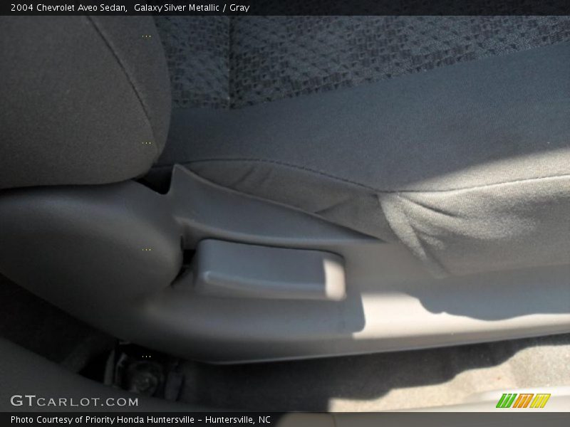 Galaxy Silver Metallic / Gray 2004 Chevrolet Aveo Sedan