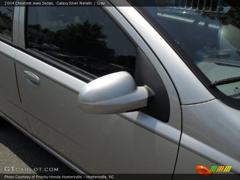 Galaxy Silver Metallic / Gray 2004 Chevrolet Aveo Sedan