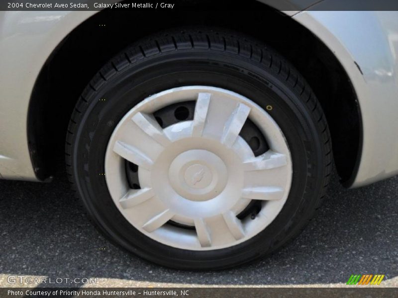 Galaxy Silver Metallic / Gray 2004 Chevrolet Aveo Sedan