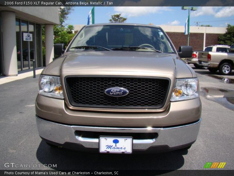 Arizona Beige Metallic / Tan 2006 Ford F150 XLT Regular Cab