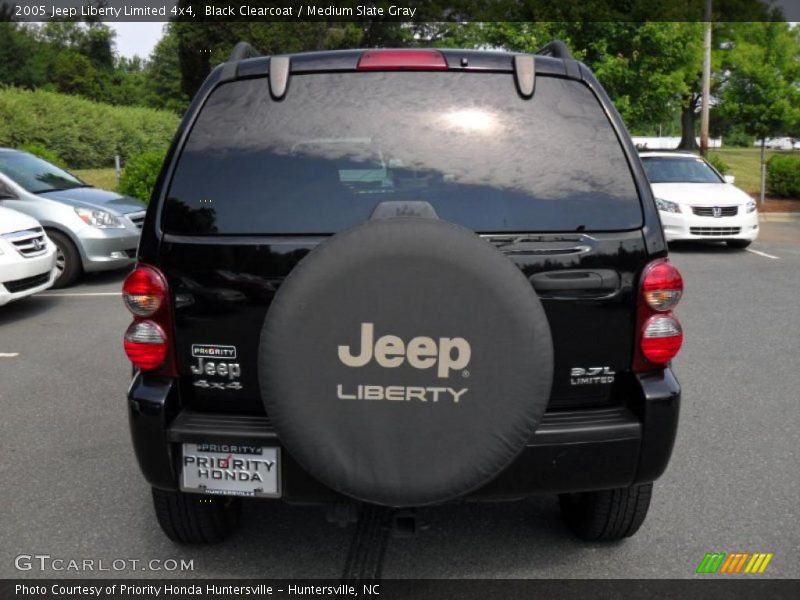 Black Clearcoat / Medium Slate Gray 2005 Jeep Liberty Limited 4x4