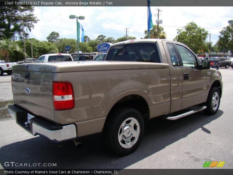 Arizona Beige Metallic / Tan 2006 Ford F150 XLT Regular Cab