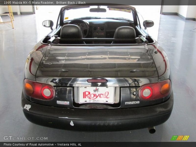 Brilliant Black / Black 1995 Mazda MX-5 Miata Roadster
