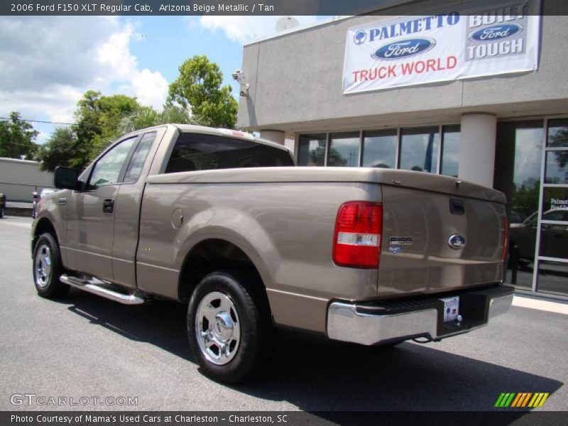 Arizona Beige Metallic / Tan 2006 Ford F150 XLT Regular Cab