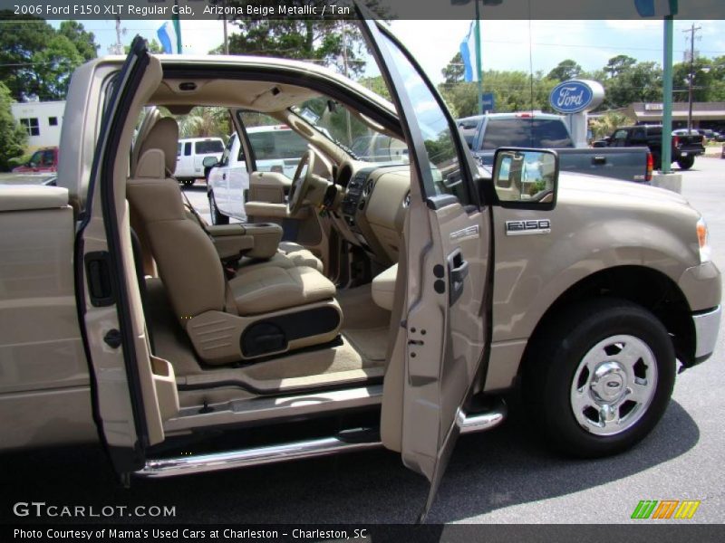 Arizona Beige Metallic / Tan 2006 Ford F150 XLT Regular Cab