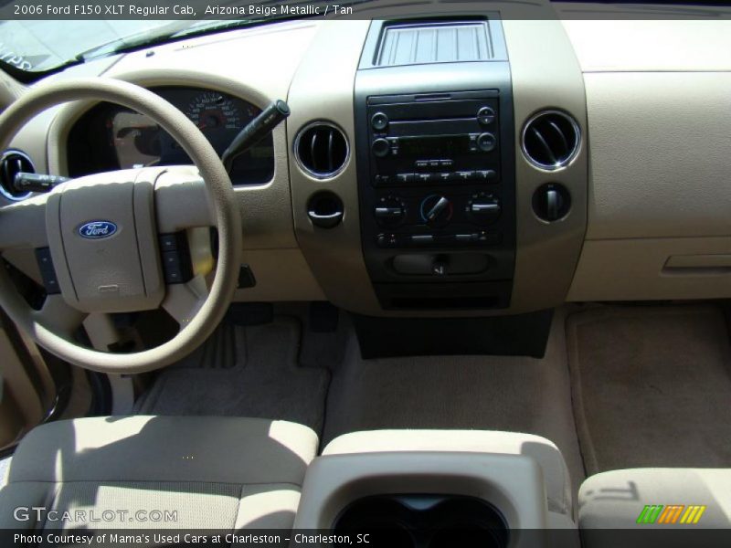 Arizona Beige Metallic / Tan 2006 Ford F150 XLT Regular Cab