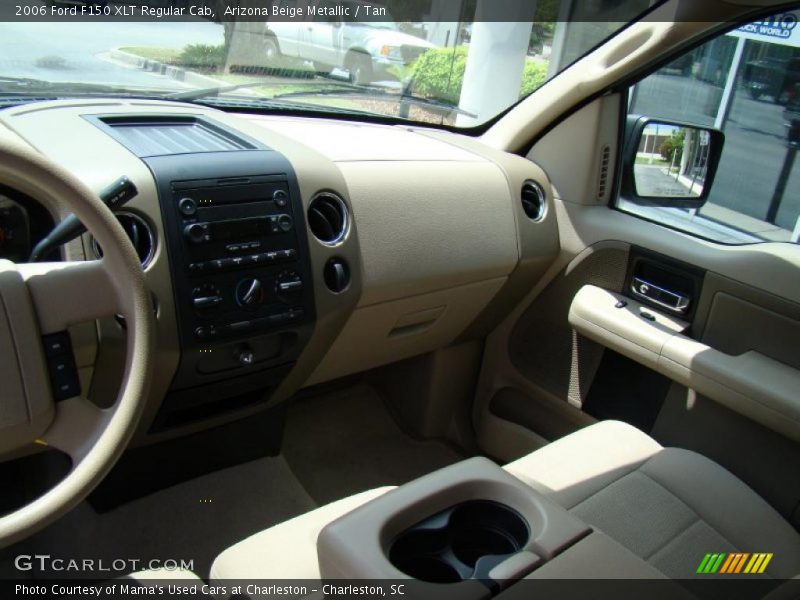 Arizona Beige Metallic / Tan 2006 Ford F150 XLT Regular Cab