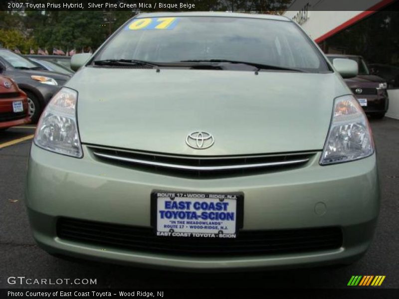 Silver Pine Green Mica / Bisque Beige 2007 Toyota Prius Hybrid