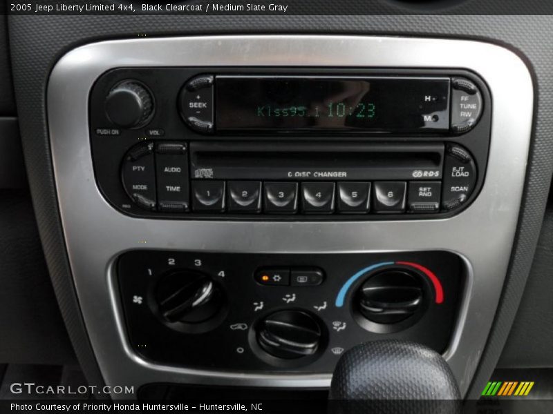 Black Clearcoat / Medium Slate Gray 2005 Jeep Liberty Limited 4x4