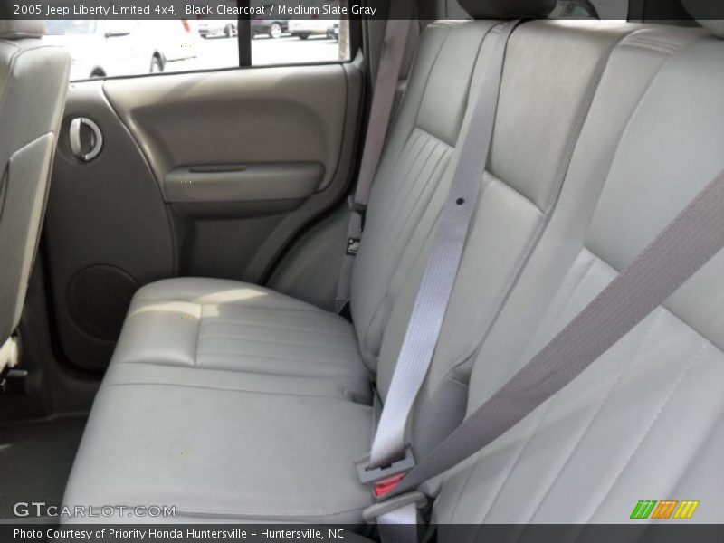 Black Clearcoat / Medium Slate Gray 2005 Jeep Liberty Limited 4x4