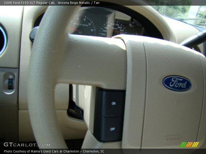 Arizona Beige Metallic / Tan 2006 Ford F150 XLT Regular Cab