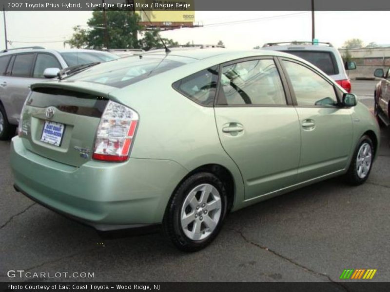 Silver Pine Green Mica / Bisque Beige 2007 Toyota Prius Hybrid