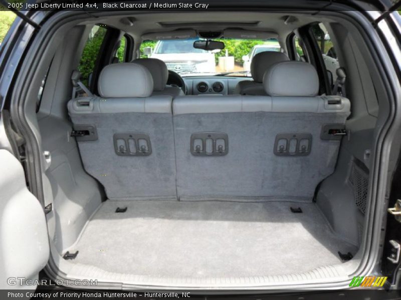 Black Clearcoat / Medium Slate Gray 2005 Jeep Liberty Limited 4x4