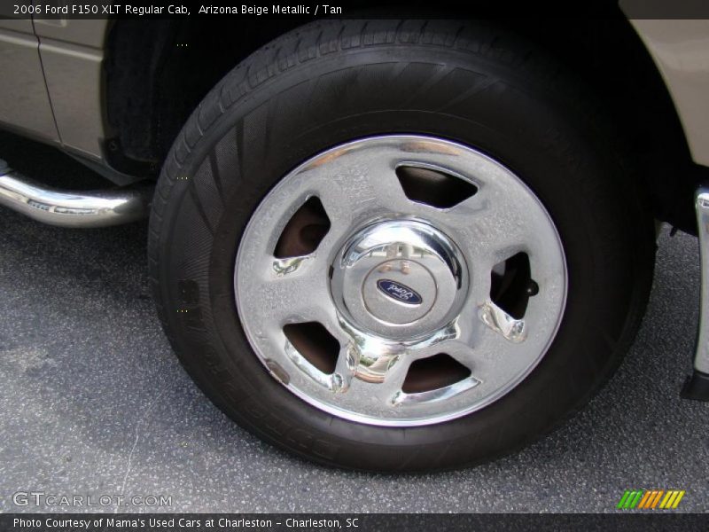 Arizona Beige Metallic / Tan 2006 Ford F150 XLT Regular Cab