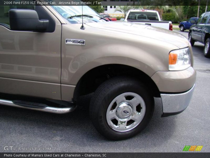 Arizona Beige Metallic / Tan 2006 Ford F150 XLT Regular Cab