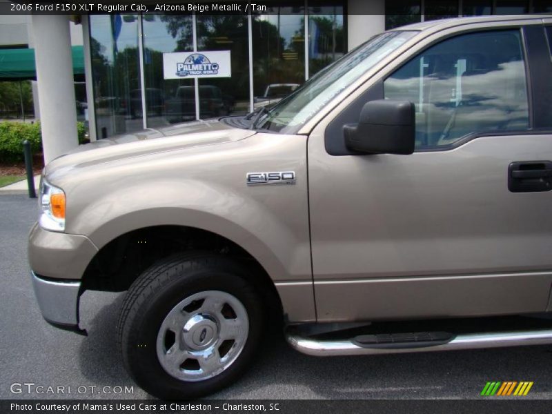 Arizona Beige Metallic / Tan 2006 Ford F150 XLT Regular Cab