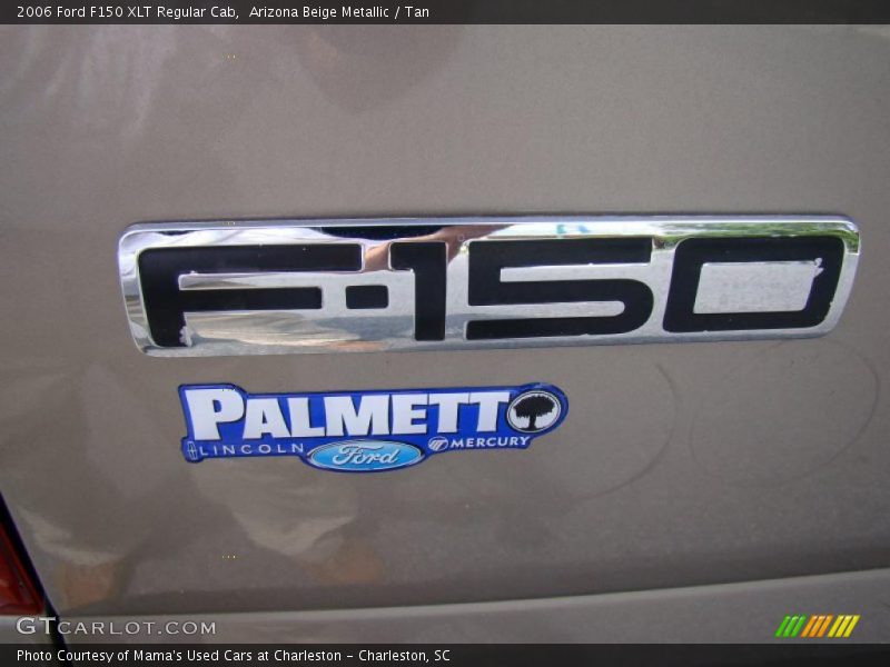 Arizona Beige Metallic / Tan 2006 Ford F150 XLT Regular Cab