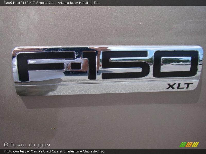 Arizona Beige Metallic / Tan 2006 Ford F150 XLT Regular Cab