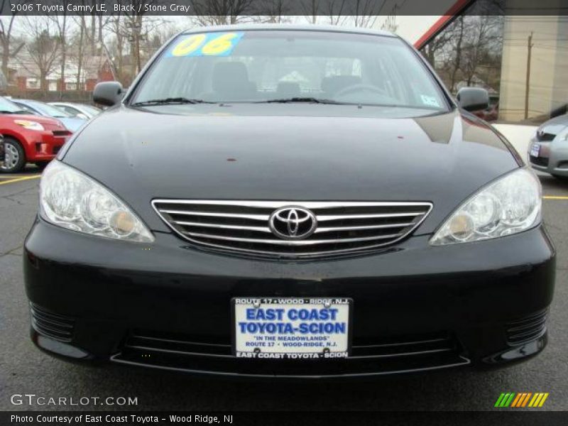 Black / Stone Gray 2006 Toyota Camry LE