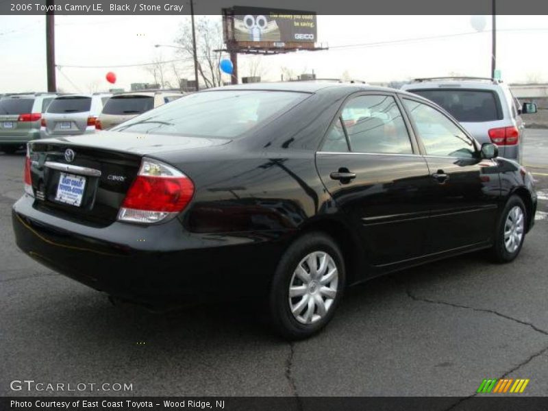 Black / Stone Gray 2006 Toyota Camry LE