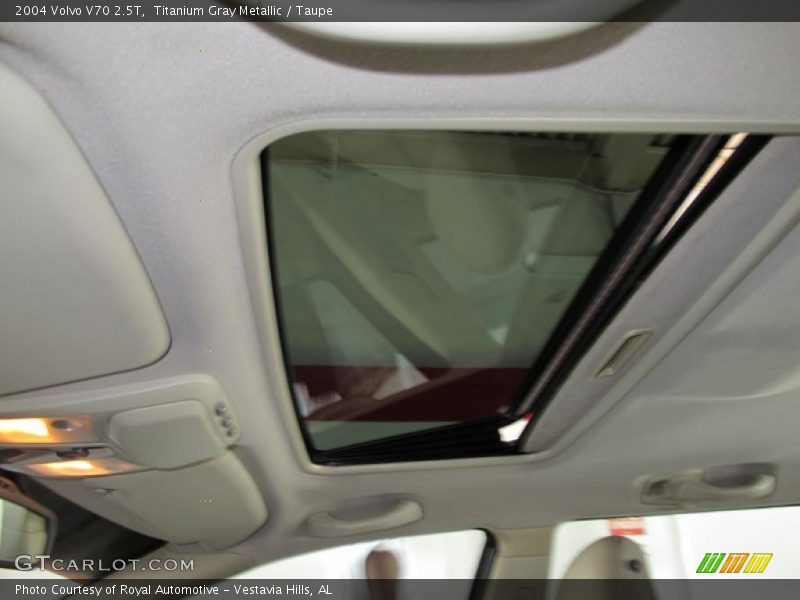 Titanium Gray Metallic / Taupe 2004 Volvo V70 2.5T