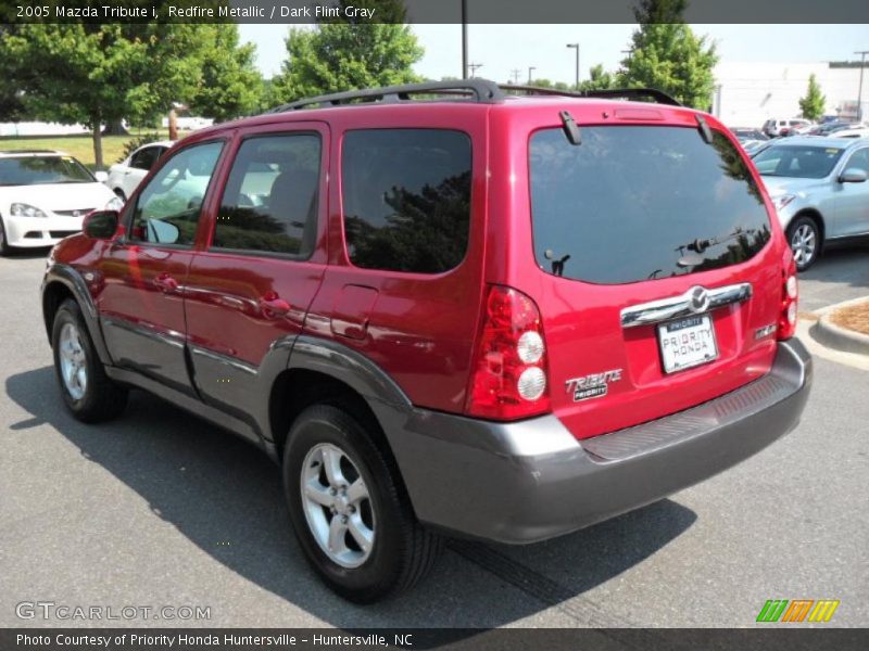 Redfire Metallic / Dark Flint Gray 2005 Mazda Tribute i