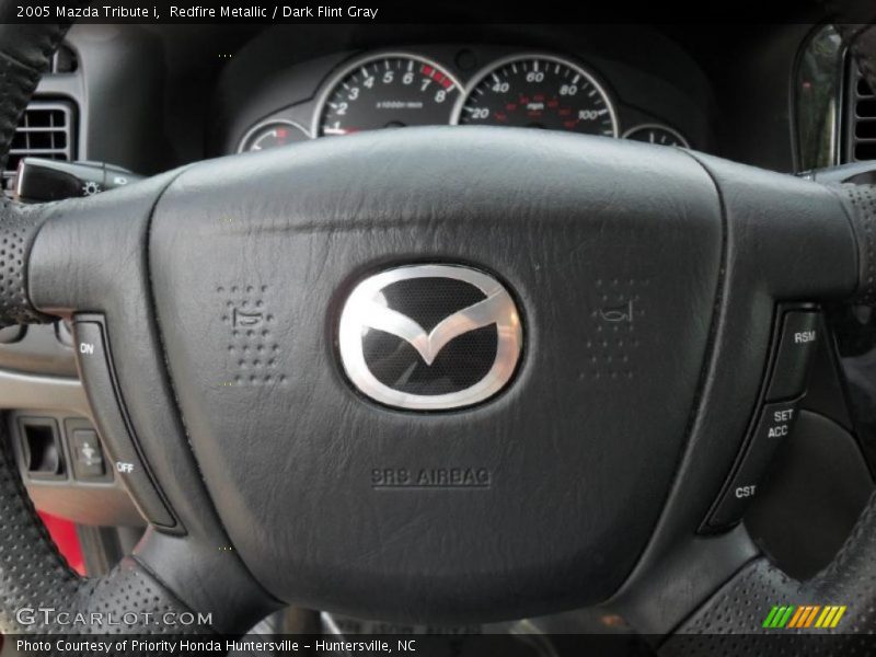 Redfire Metallic / Dark Flint Gray 2005 Mazda Tribute i
