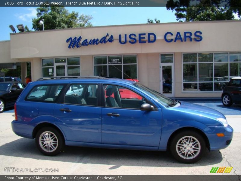 French Blue Metallic / Dark Flint/Light Flint 2005 Ford Focus ZXW SES Wagon