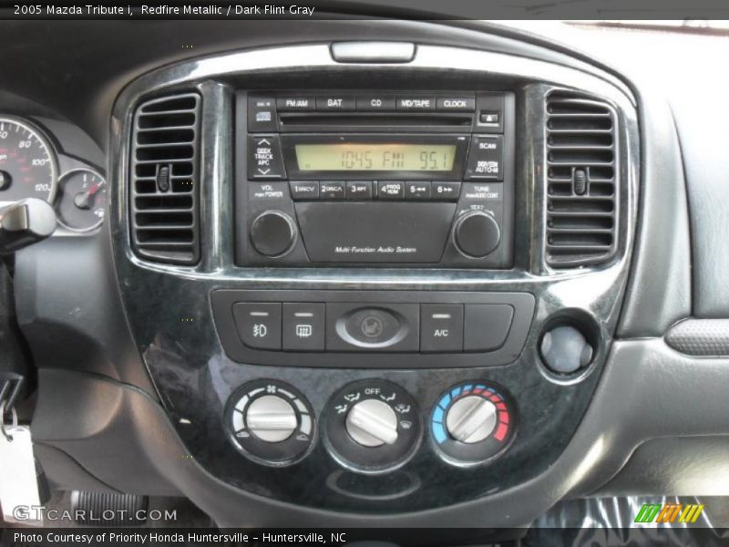 Redfire Metallic / Dark Flint Gray 2005 Mazda Tribute i