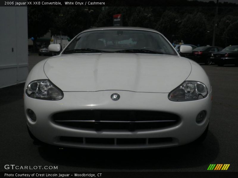 White Onyx / Cashmere 2006 Jaguar XK XK8 Convertible