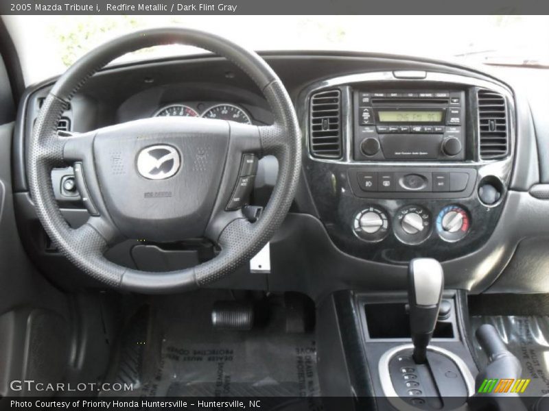 Redfire Metallic / Dark Flint Gray 2005 Mazda Tribute i