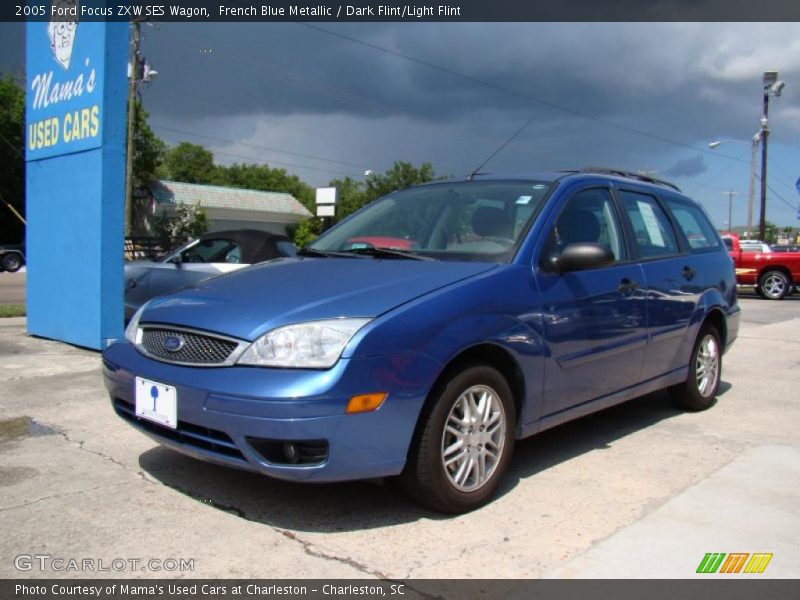 French Blue Metallic / Dark Flint/Light Flint 2005 Ford Focus ZXW SES Wagon
