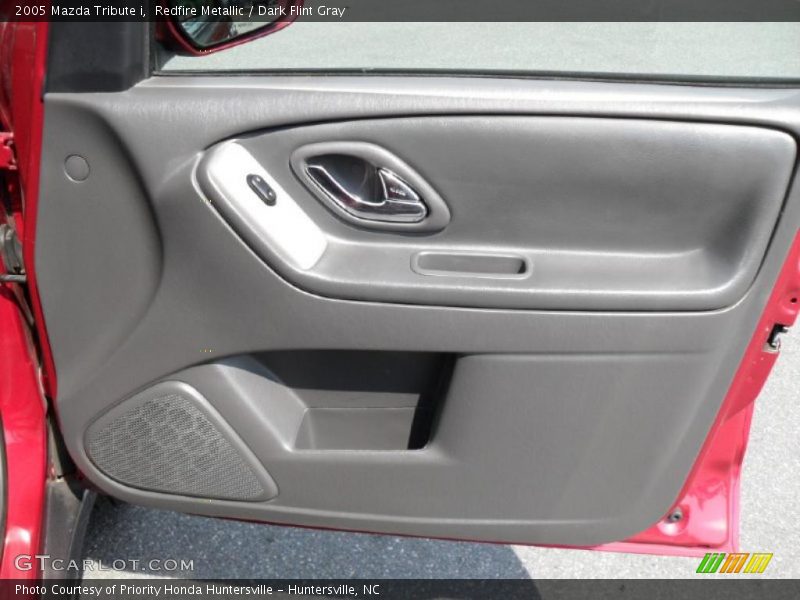 Redfire Metallic / Dark Flint Gray 2005 Mazda Tribute i