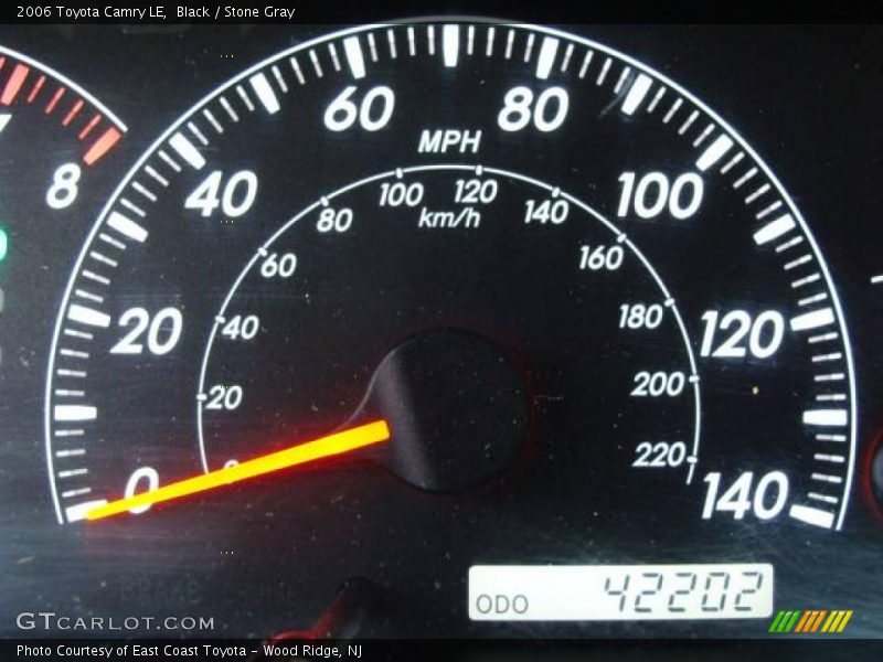 Black / Stone Gray 2006 Toyota Camry LE