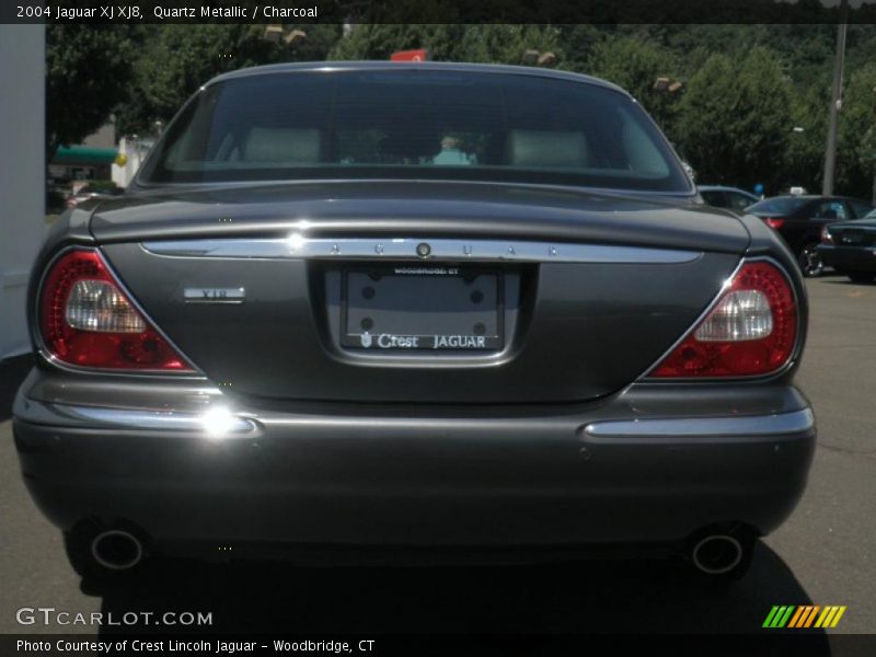Quartz Metallic / Charcoal 2004 Jaguar XJ XJ8