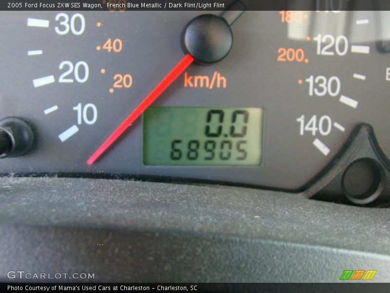 French Blue Metallic / Dark Flint/Light Flint 2005 Ford Focus ZXW SES Wagon