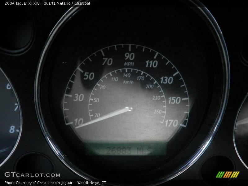 Quartz Metallic / Charcoal 2004 Jaguar XJ XJ8
